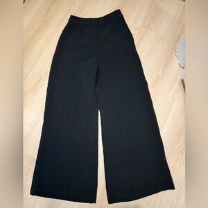 H&M Black Wide-Leg Women's Pants